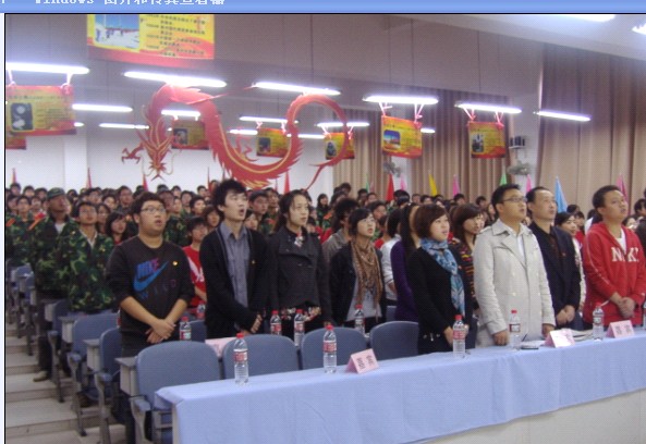管理系08级市场营销专业举办团组织生活会