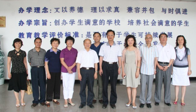 省教育厅领导莅临我院检查工作并视察新校区