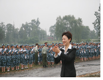 我院2007级新生军训工作圆满结束