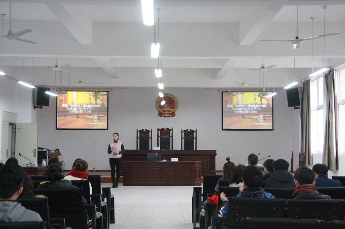 青春文理,与法同行——政治与法律学院党支部普法工作