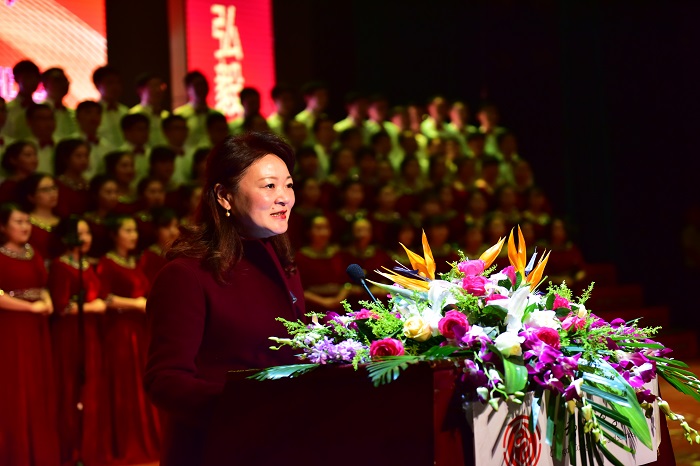 我院隆重举办“传承红色基因,弘扬长征精神”纪念一二•九运动81周年师生合唱比赛