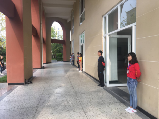 传媒学院文明督导队第一周执勤任务圆满完成
