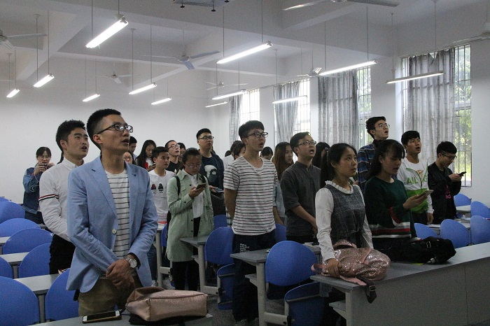 【政法】五四朗诵动员大会