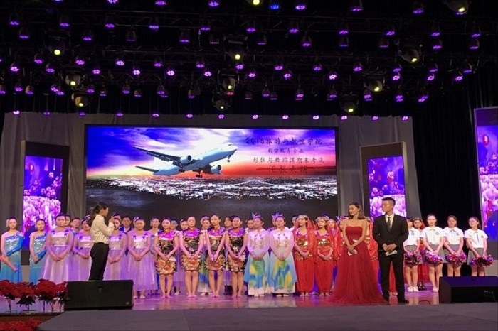 【旅航】我院2015级航空服务专业成功开展舞蹈与形体汇报演出