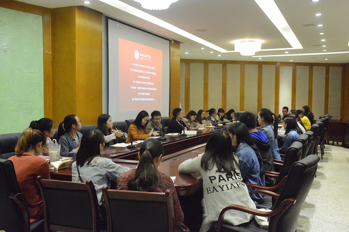学工部网宣中心召开科博节工作部署会