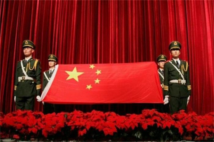 国旗护卫队圆满完成12.9合唱礼兵任务