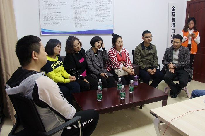 【旅航】我校与淮口镇龚家村进行校企合作交流会