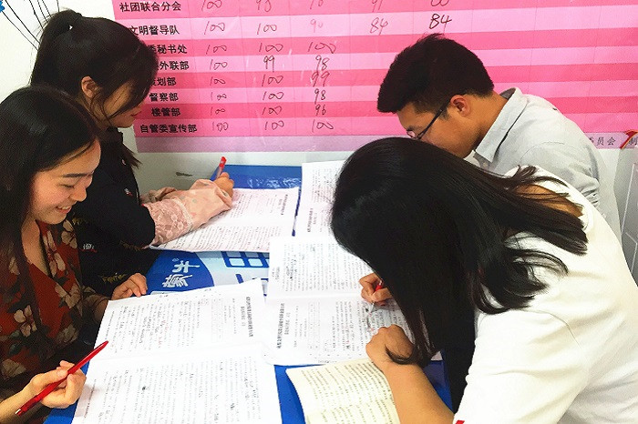【管理】“学习才能进步,总结方能提高”--管理学院学工办总结本次辅导员大赛的得与失