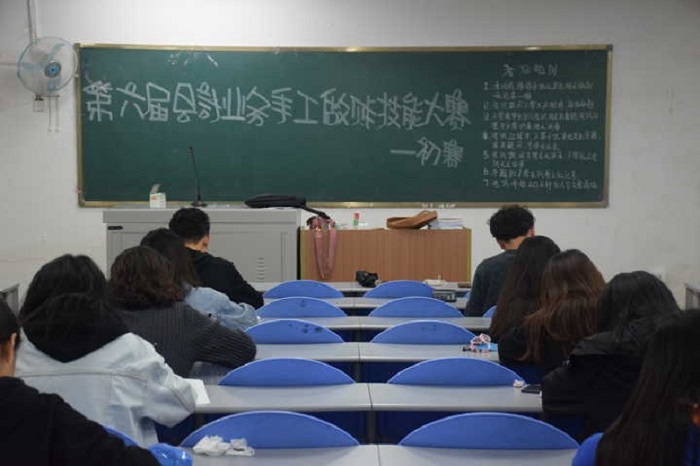 【会计】会计学院举办第六届会计业务手工做账技能大赛初赛