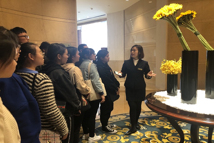 【旅航】旅航学院前往成都香格里拉大酒店开展行业认知实践活动