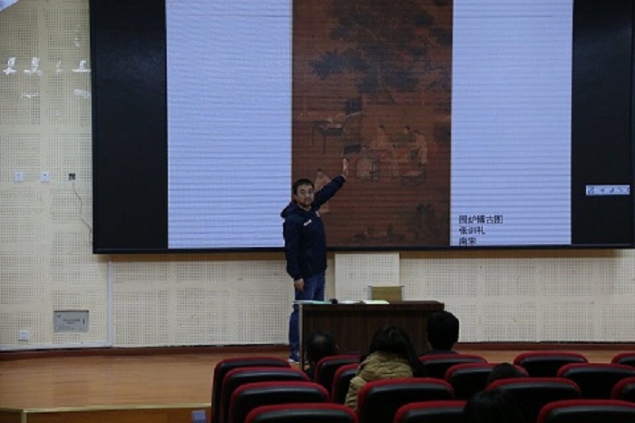 【美术】美术学院开展山水画与中国传统审美文化讲座