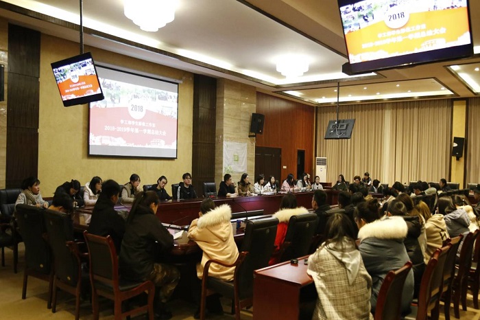 【影像】学工部影像工作室举行期末总结大会
