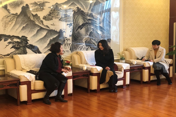 【旅航】成都顺发源贸易有限公司到我院进行交流座谈