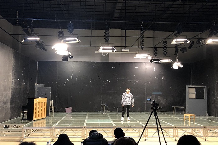 【演艺】孟京辉剧组进演艺学院进行演员选拔