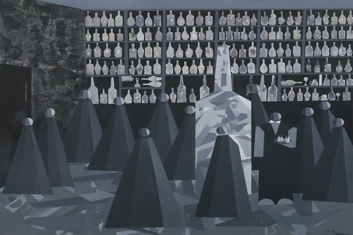 【美术】美术学院举行“孔彪个人作品展”