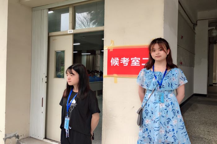 【文督】校园文明督导队完成“2019年教师资格证面试考试”相关工作