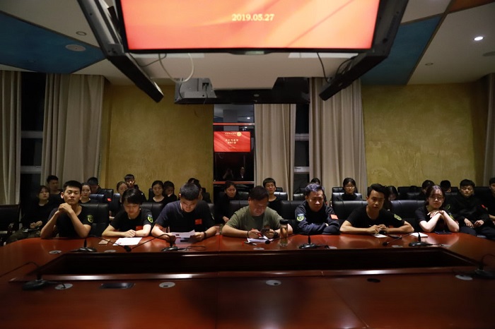 【国护】国旗护卫队顺利完成18级提干答辩