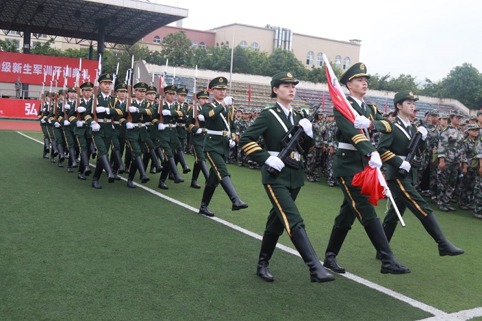 【国护】国旗护卫队举行第三周例行升旗仪式