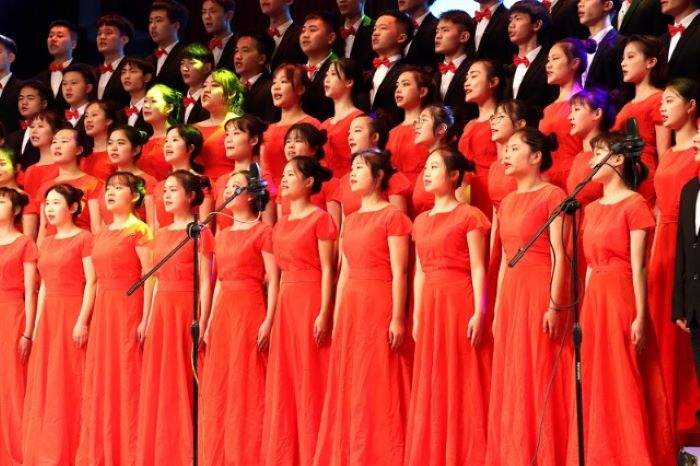 【艺术】艺术学院获“壮丽70年,奋斗新时代”主题歌咏活动三等奖及优秀组织奖