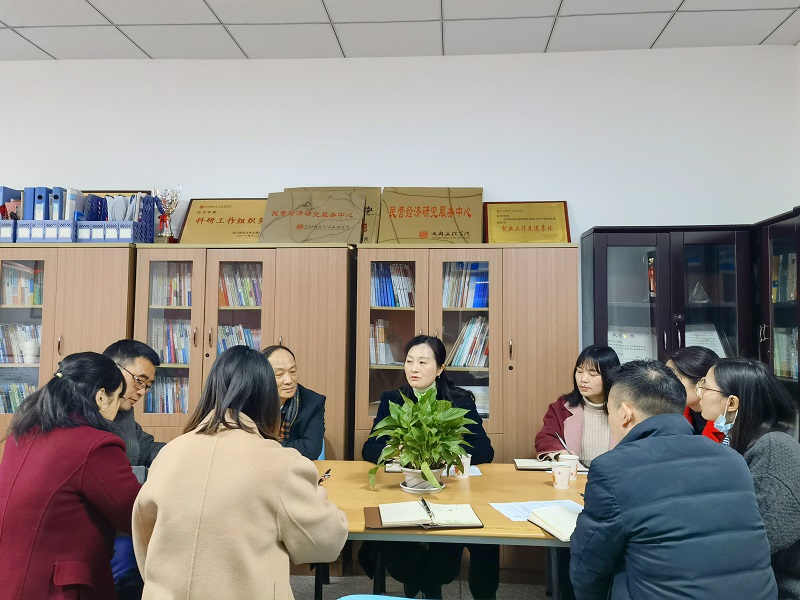 【经管】学校招生就业处到经济管理学院调研2021届毕业生就业创业工作