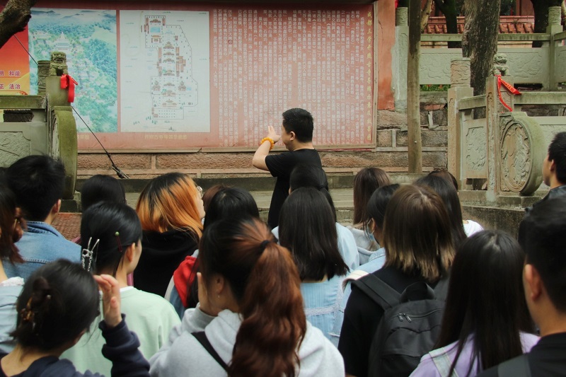 【经管】经济管理学院组织旅游管理专业开展《旅游文化》课程实践教学