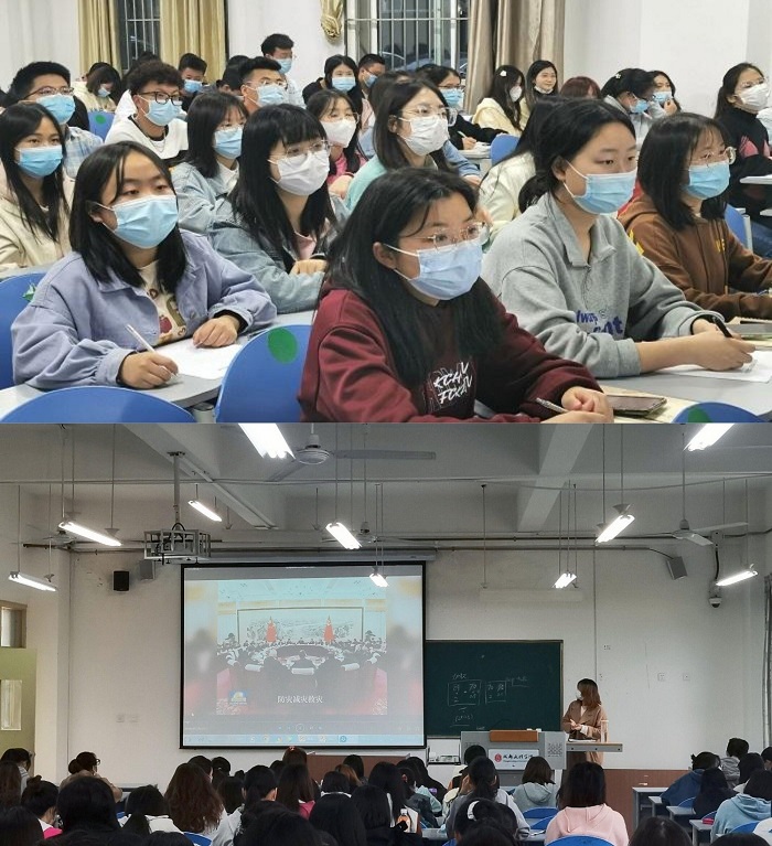 【文法】文法学院开展抗震救灾应急安全教育宣讲活动