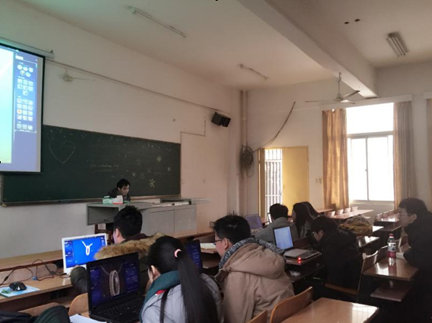 香港珐宝应用科技有限公司首席工程师来我校讲学