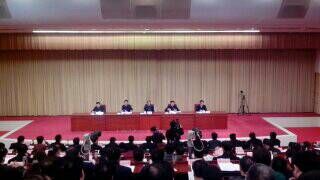 我校参加省农村工作会议暨“三万”活动动员会