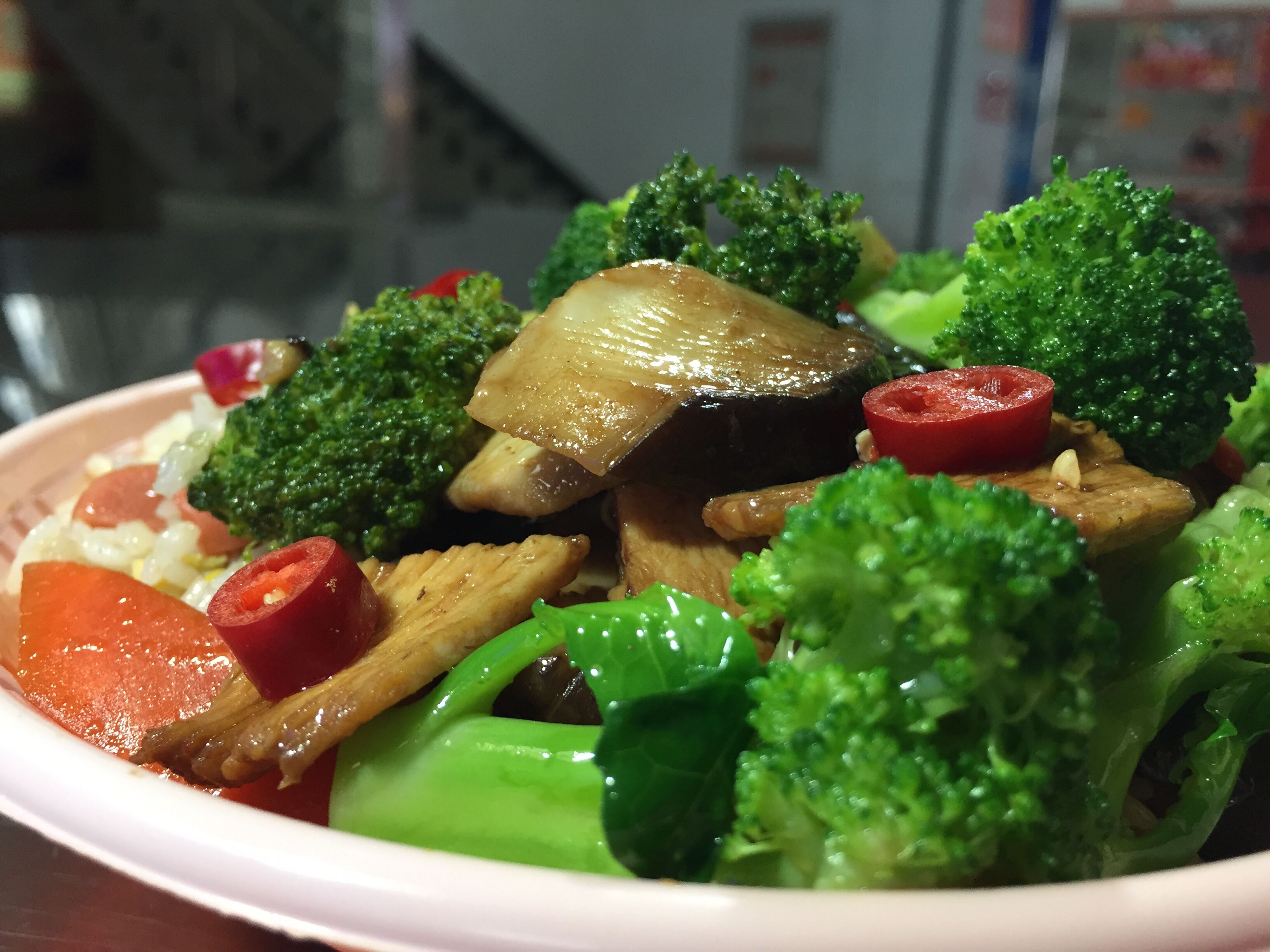 网红蓝瘦香菇进食堂