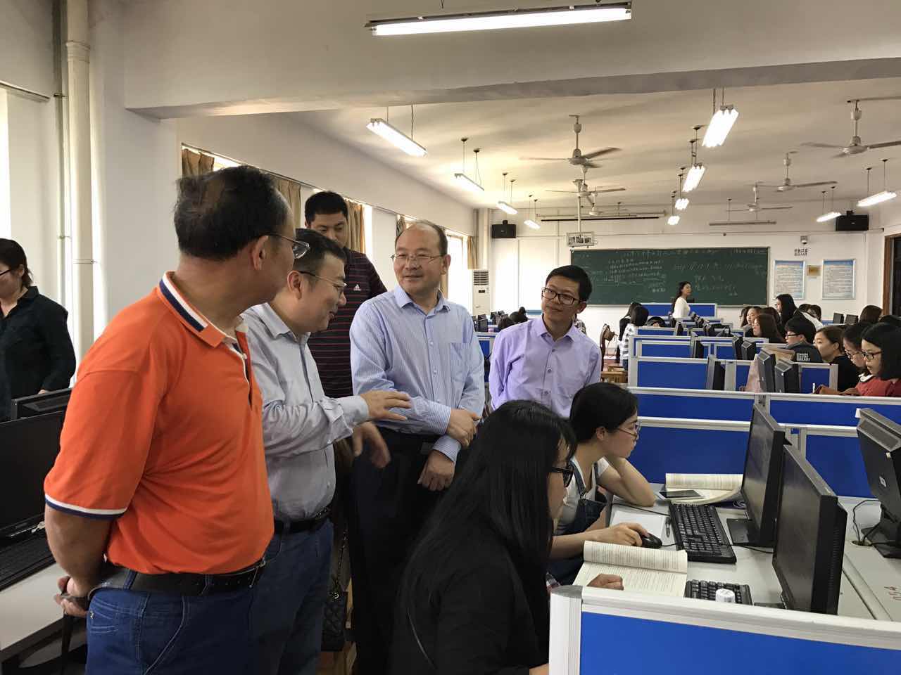 桂林理工大学博文管理学院校领导来校看望交换生