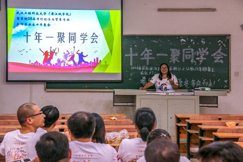 我校2008届国际经济与贸易专业毕业生回访母校
