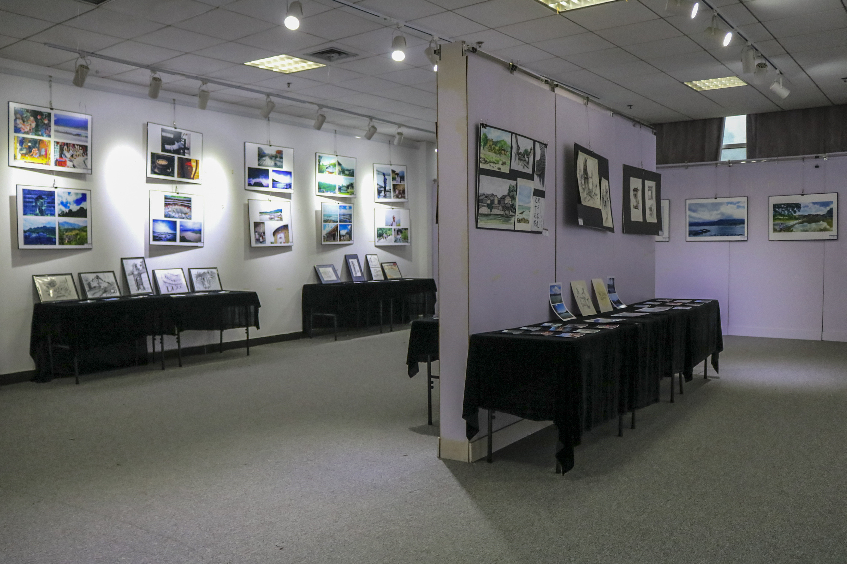 五大联赛学子暑期采风优秀作品在校展出