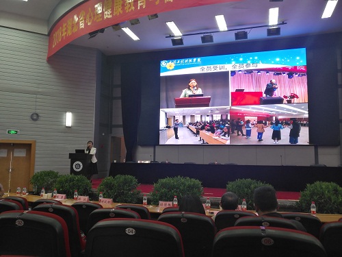 我校代表在省心理健康2018年年会上分享心理健康教育先进典型经验