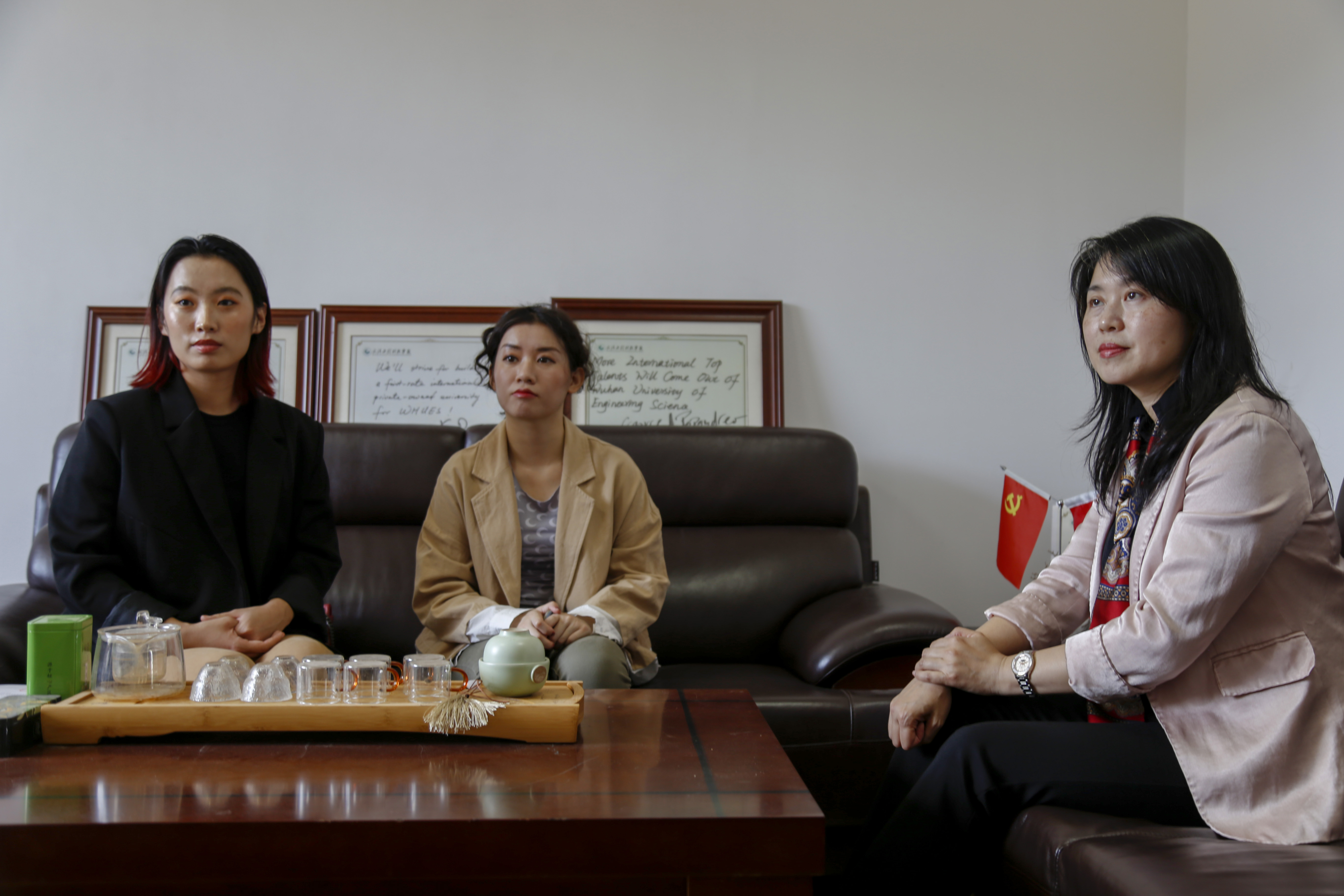 学子获青年领导力项目大使称号 培训归来与校领导分享收获