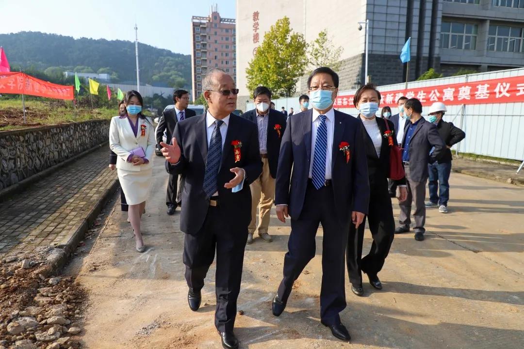 欧洲五大联赛官网举行新建宿舍楼开工奠基仪式