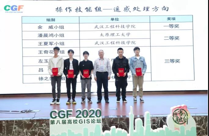 1个一等奖、1个二等奖、1个三等奖,五大联赛学子在全国GIS技能大赛中获佳绩