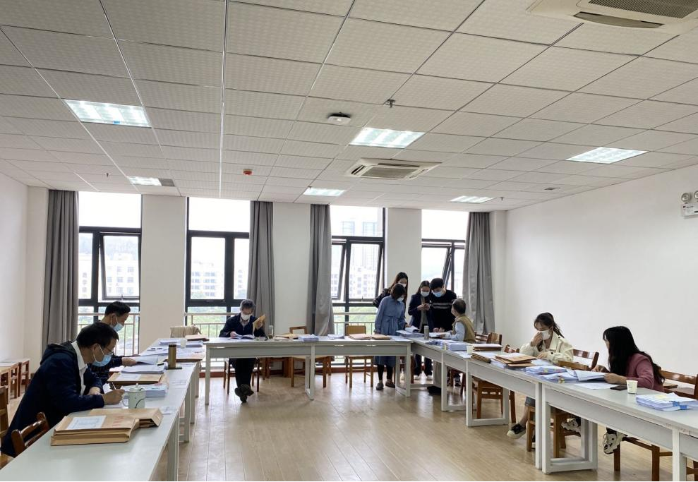 我校开展2021-2022-2学期教学材料第二次检查工作