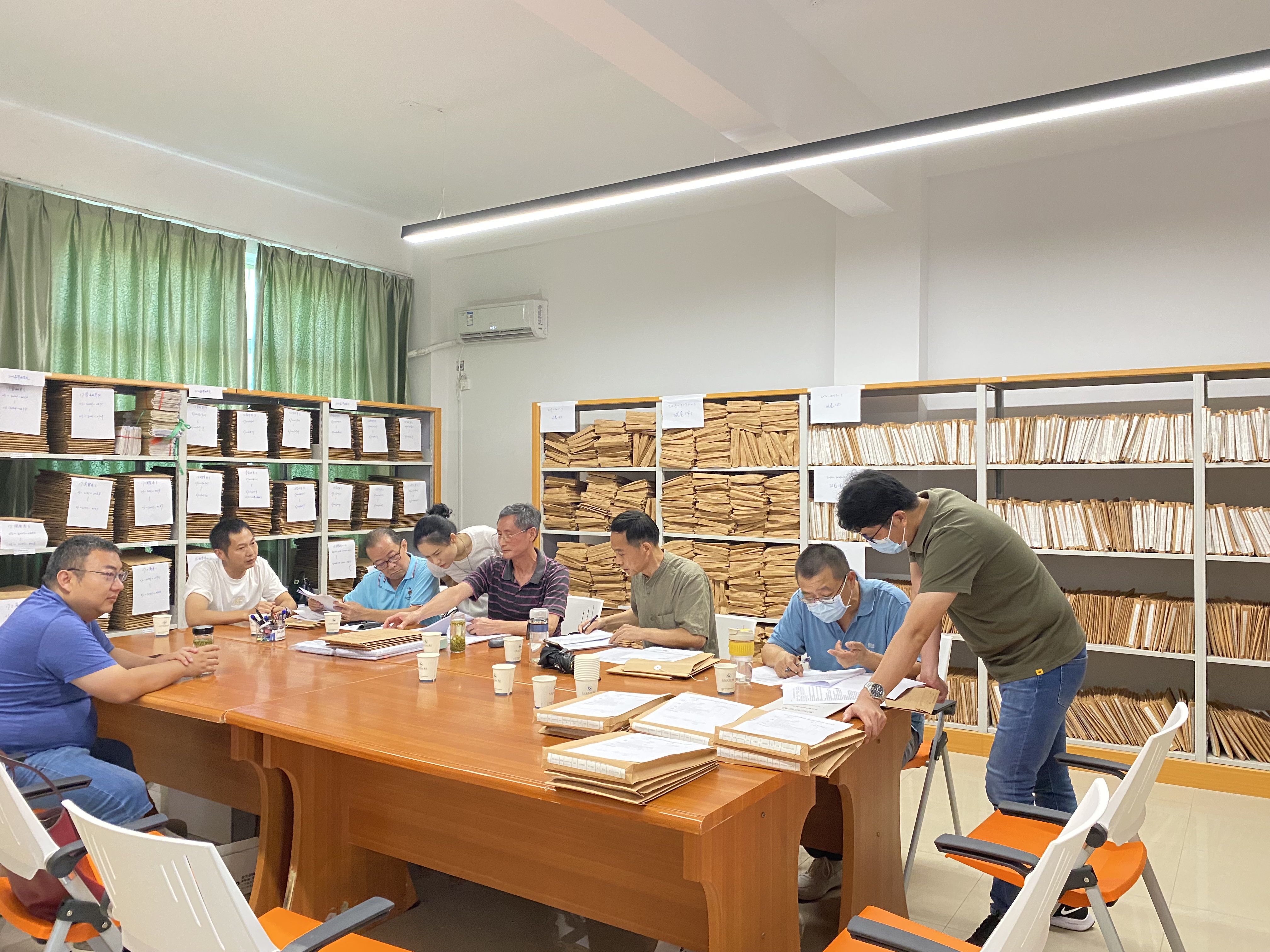 我校开展2021-2022学年第二学期期末教学材料检查工作