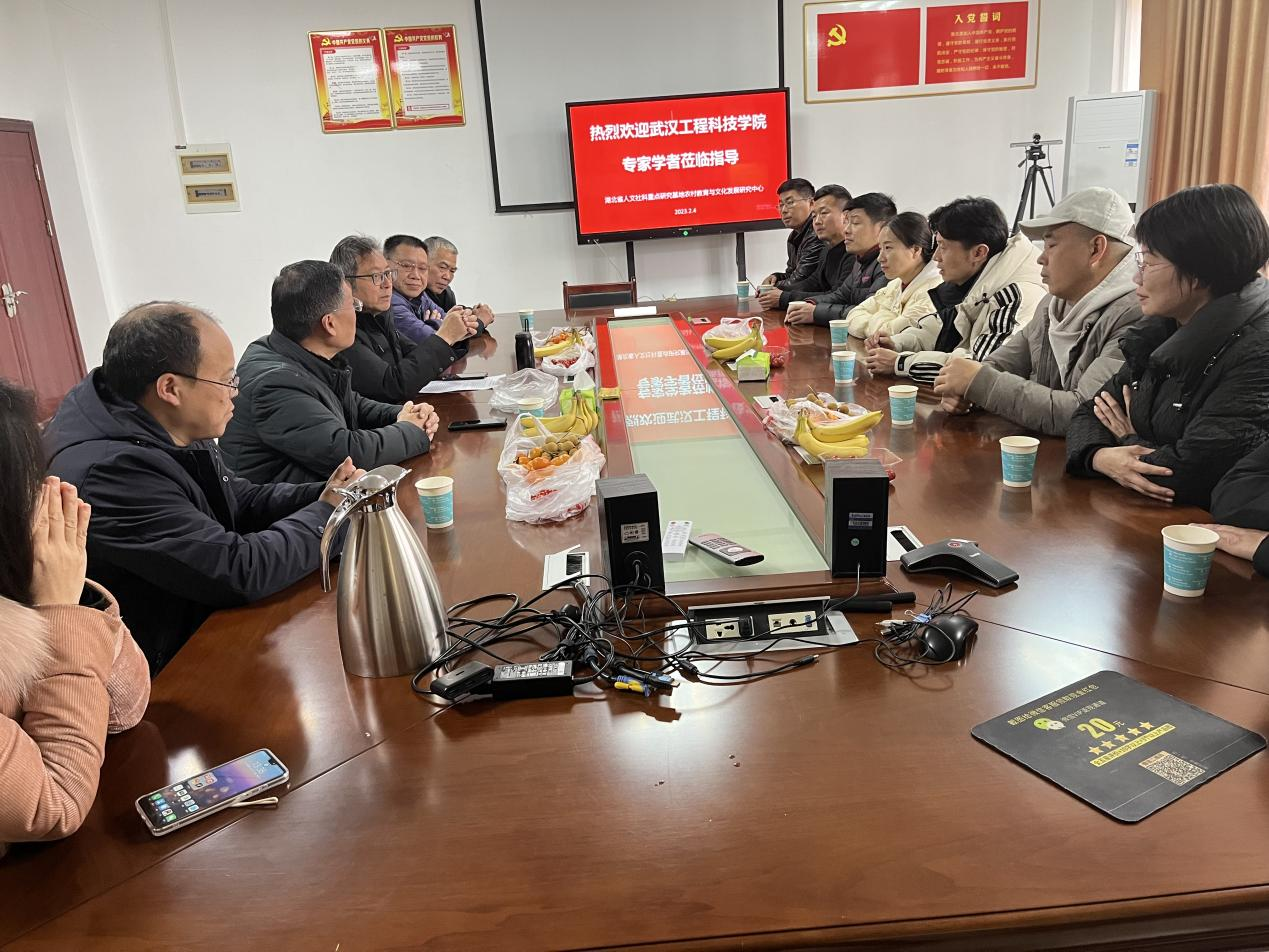 我校人文学院前往湖北科技学院考察交流