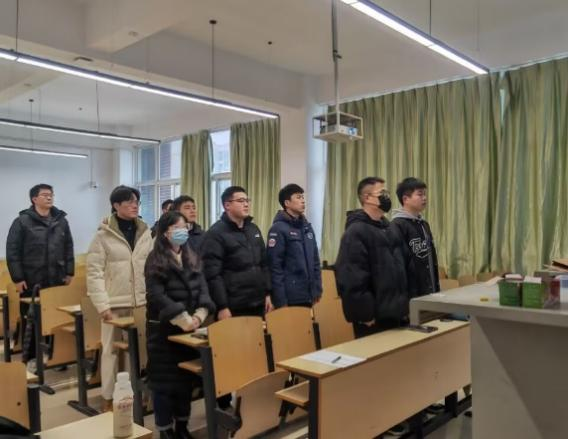 机械与工程学院学生支部二月组织学习二十大会议精神会议