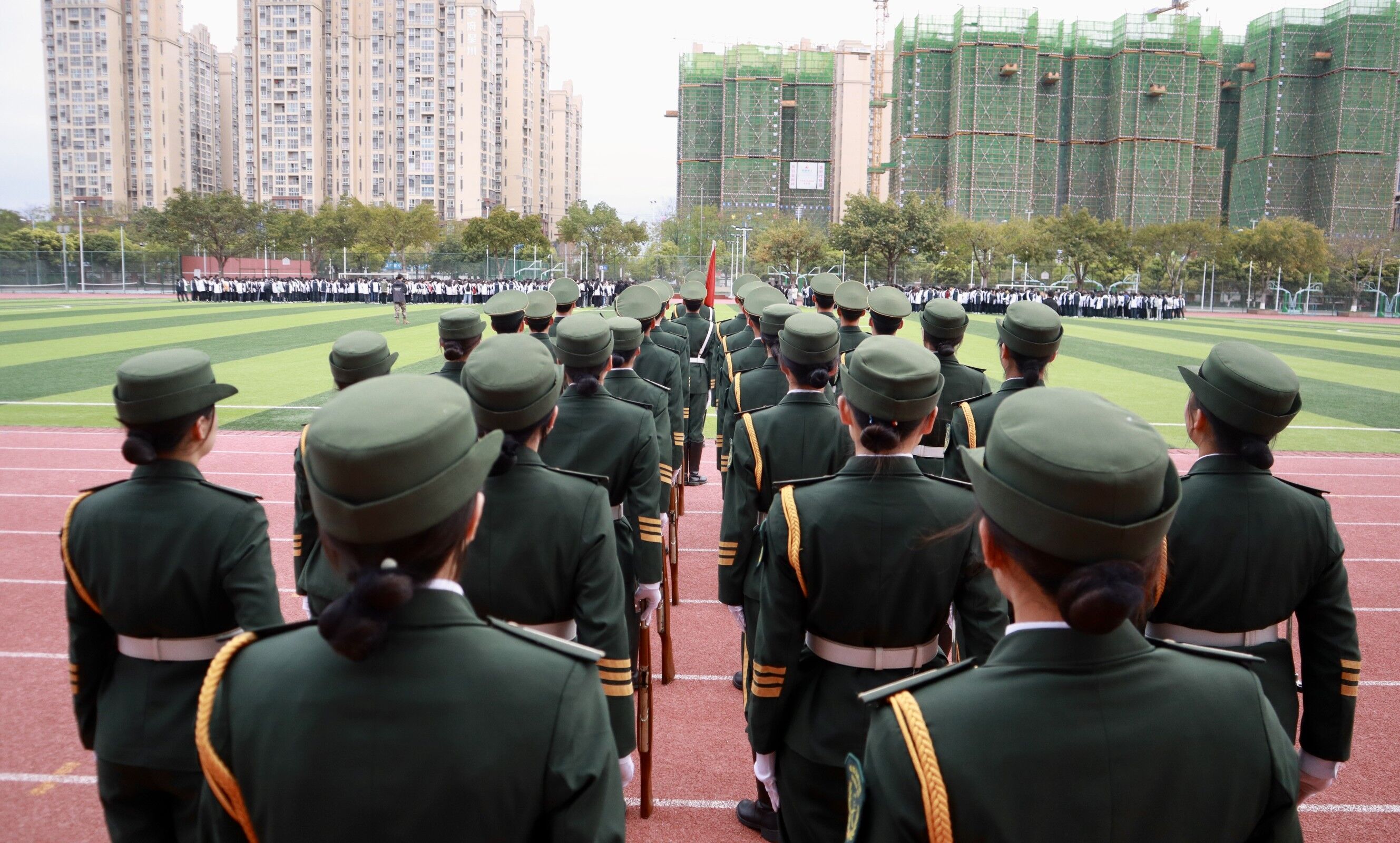 【国护】国旗护卫队完成成都文理学院第七周例行升旗仪式