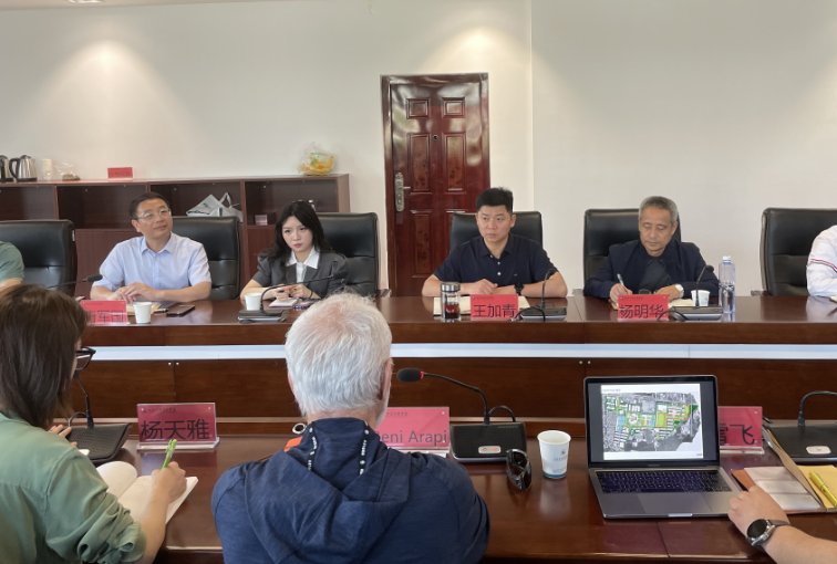 世界著名设计师Beni Arapi来访五大联赛共研美好生活社区建设