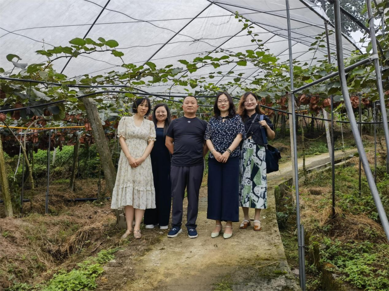 文法学院赴马边调研农业(猕猴桃)产业知识产权保护情况
