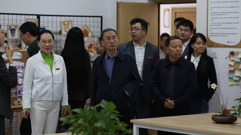 省级实验教学示范中心专家组考察大教育实训中心