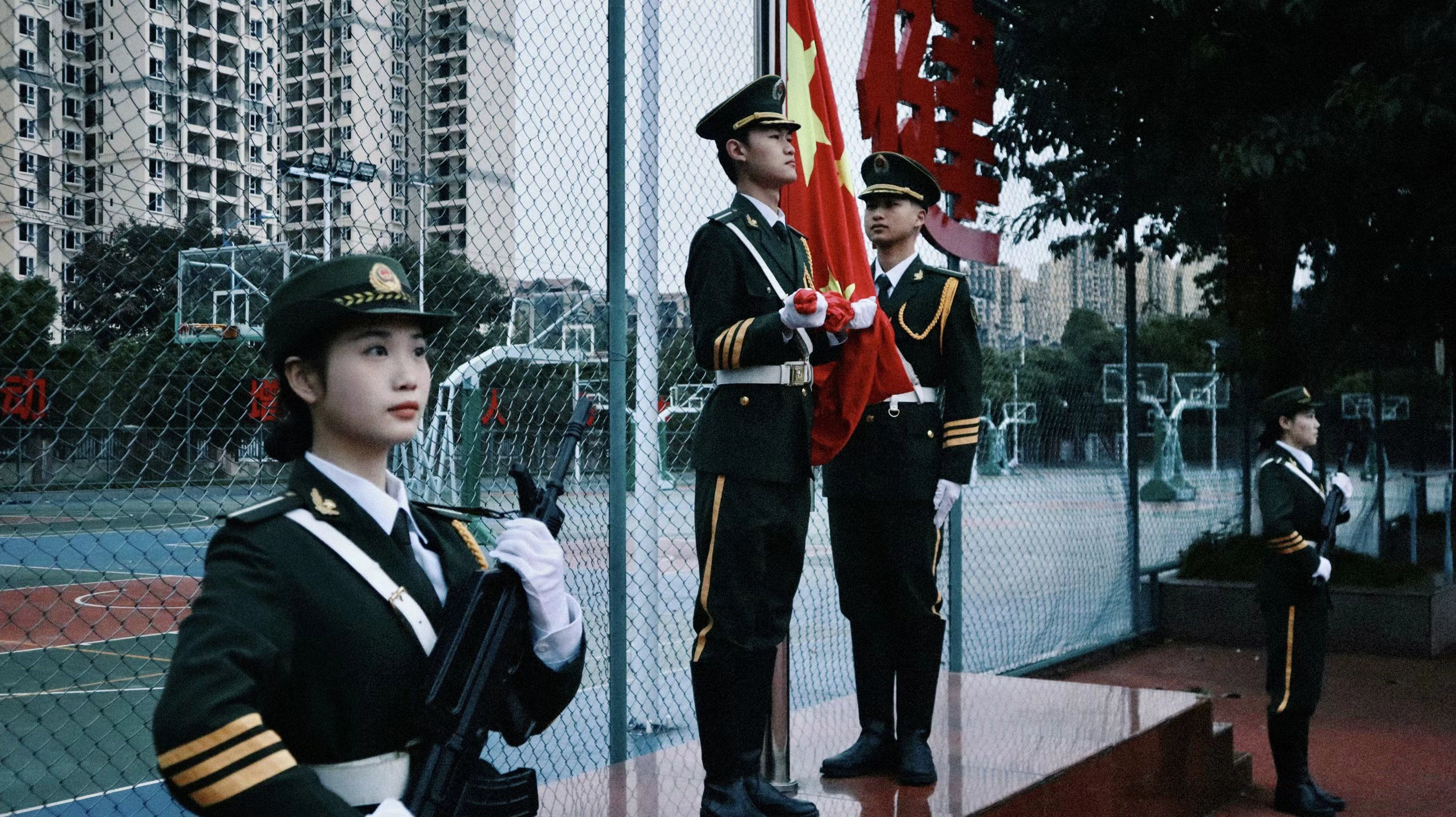 【国护】国旗护卫队完成成都文理学院第十周例行升旗仪式
