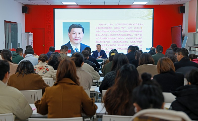 王亚军讲授主题教育专题党课
