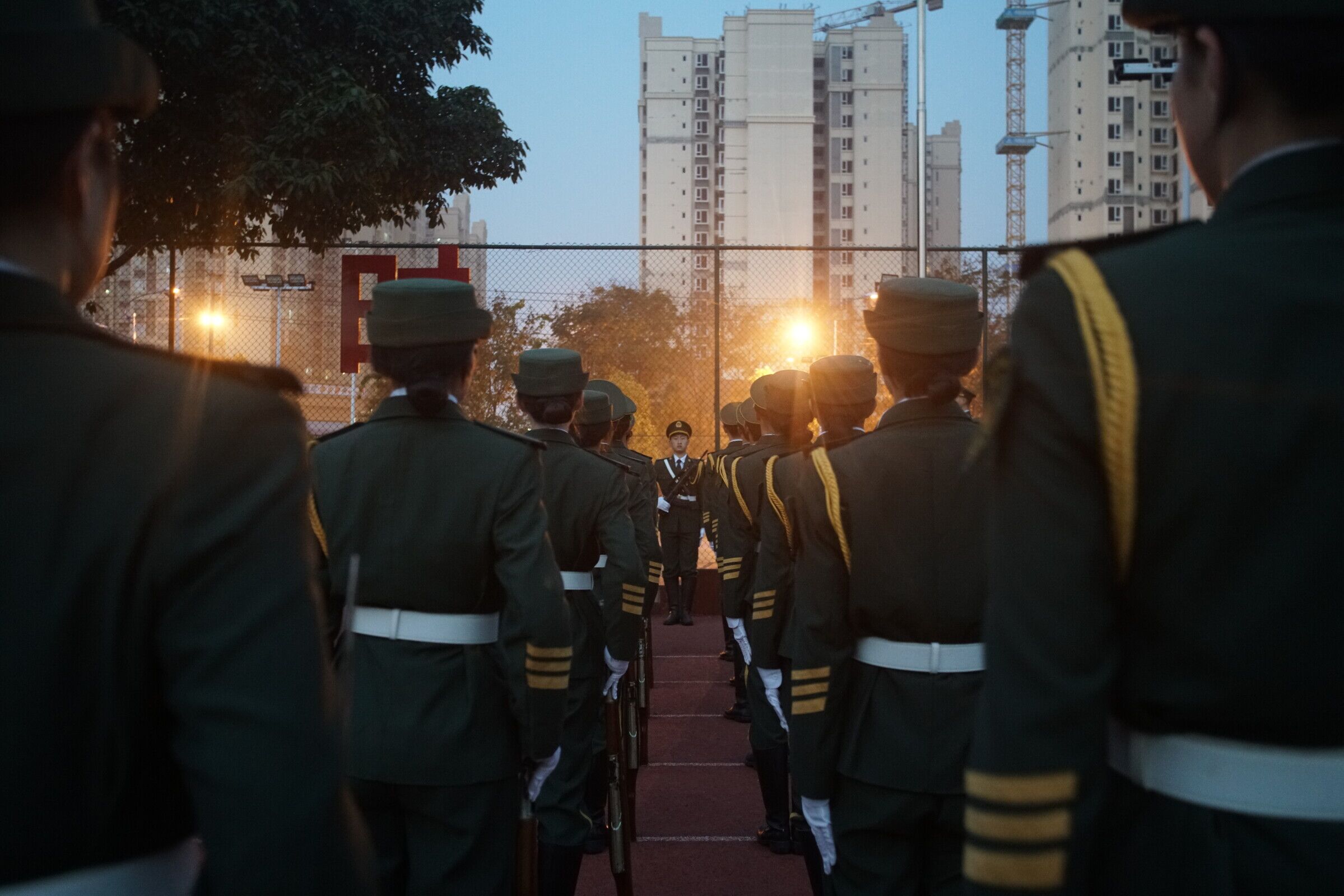 【国护】国旗护卫队完成成都文理学院第十四周例行升旗仪式