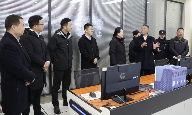 省教育厅督导检查组来校检查开学工作