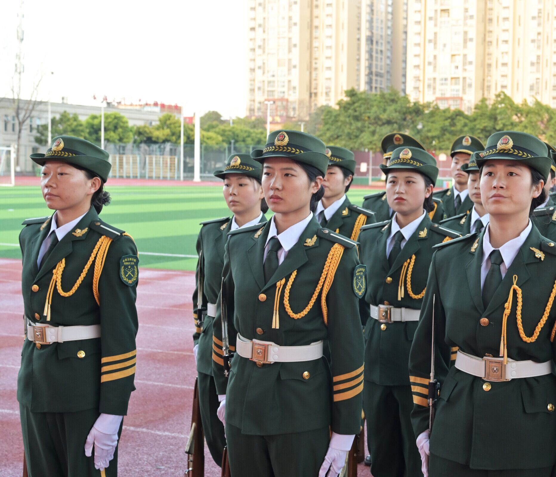 【国护】国旗护卫队完成成都文理学院第四周例行升旗仪式