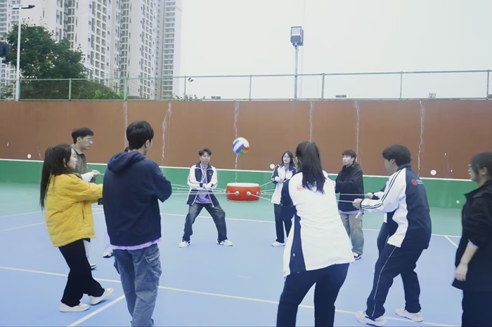 【文法】文法学院积极参加第二十一届师生运动会